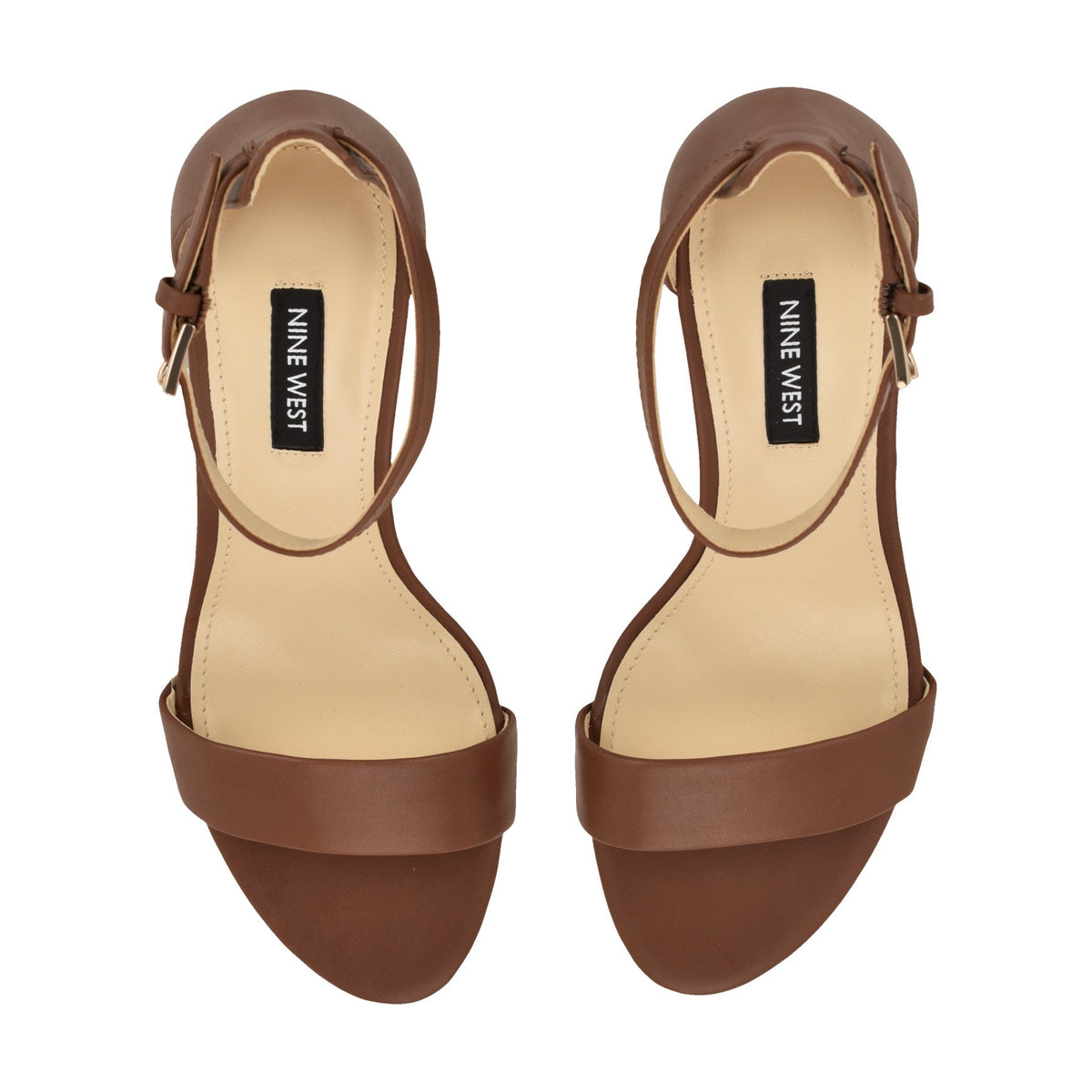 Pruce Ankle Strap Block Heel Sandals