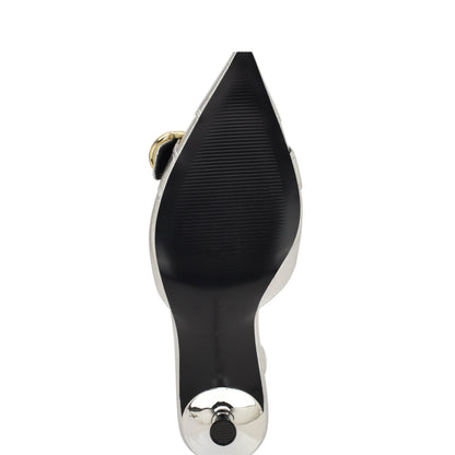 Patsie Buckle Slingback Pumps