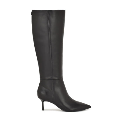 Kimdee 9x9 Knee High Wide Calf Leather Boots