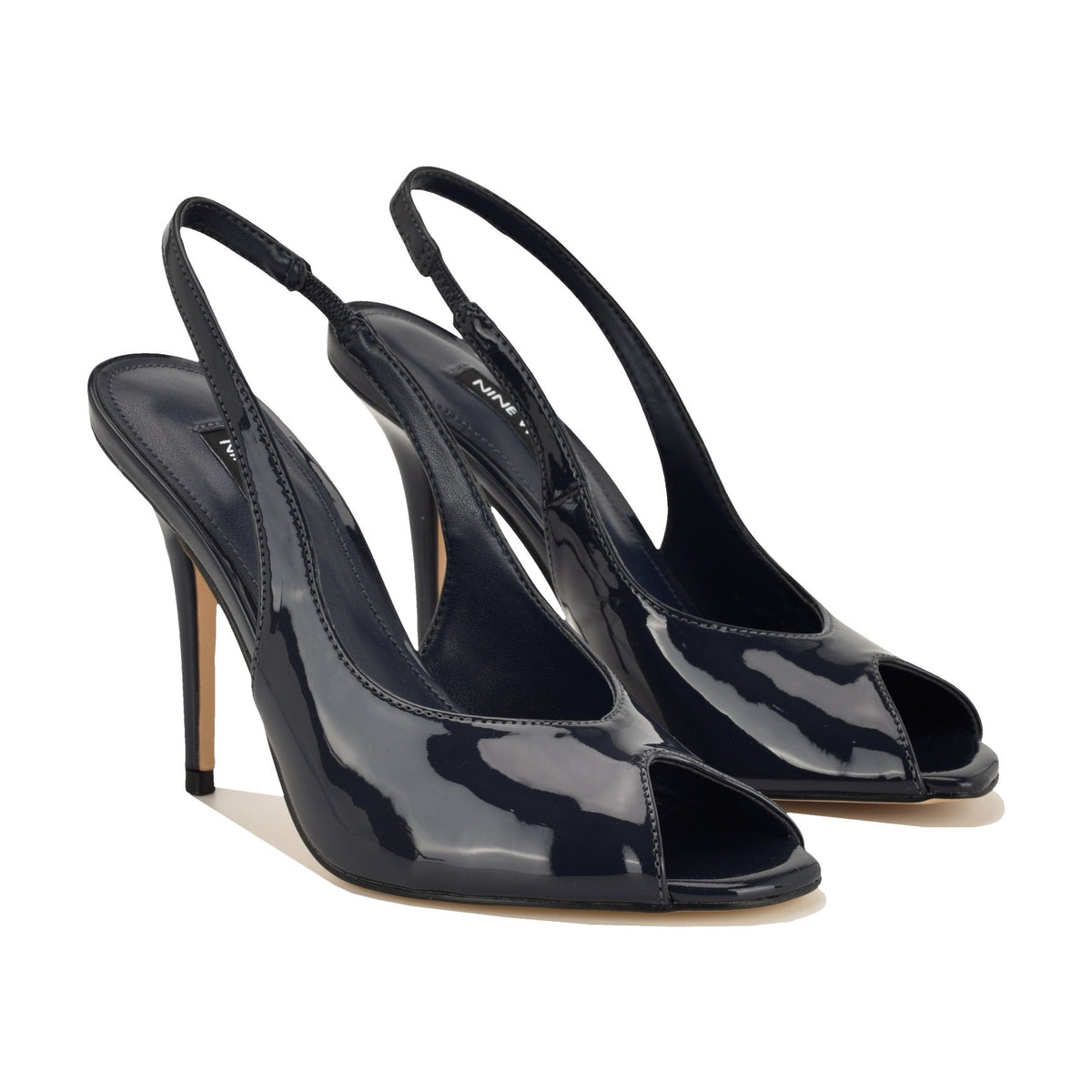 Pretta Peep Toe Slingback Pumps