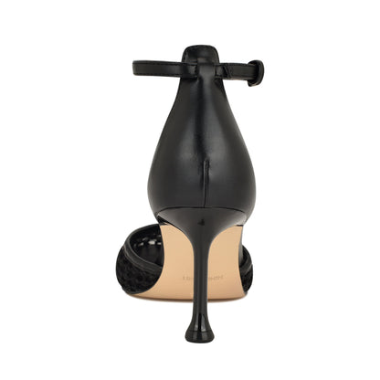 Popdat Ankle Strap Pumps