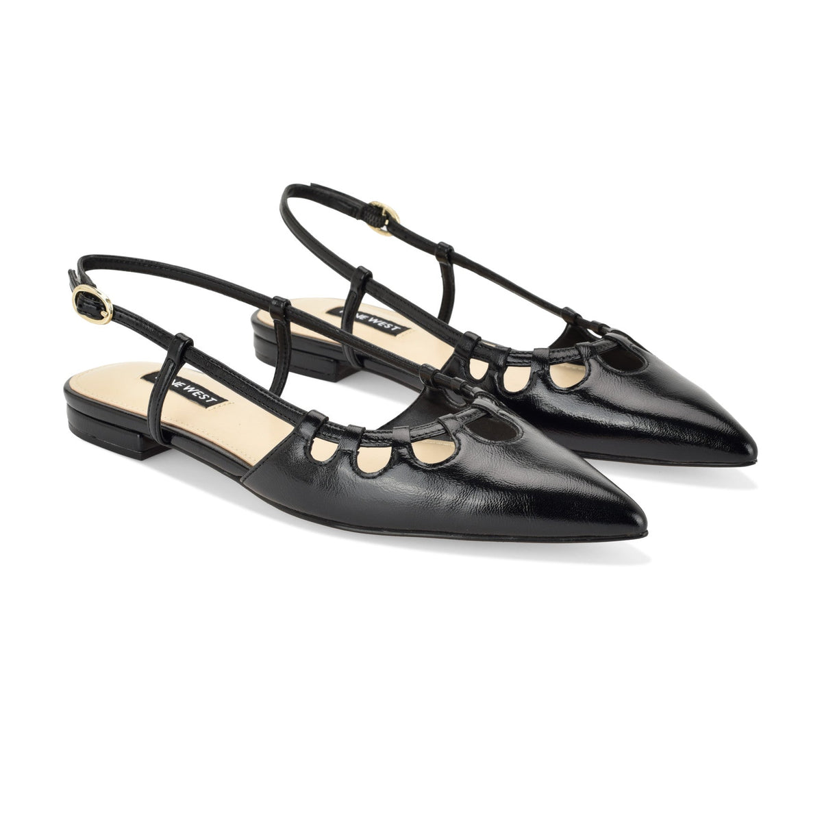 Harra Cutout Slingback Flats