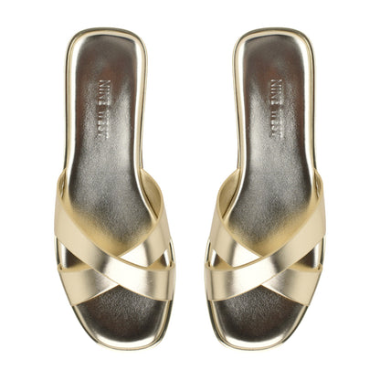 Edeny Flat Slide Sandals