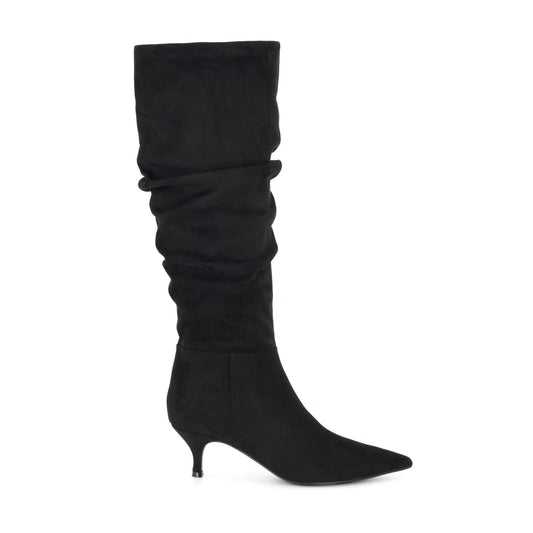 Sawyor Kitten Heel Slouch Boots