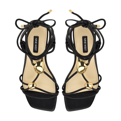 Niraa Ankle Wrap Flat Sandals