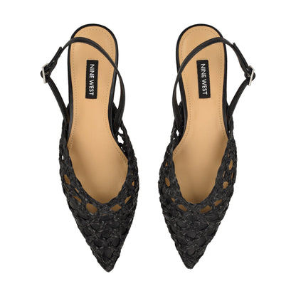 Randela Woven Slingback Pumps