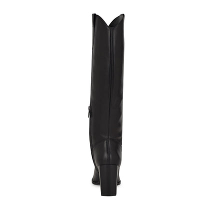Bromwel Block Heel Leather Boots