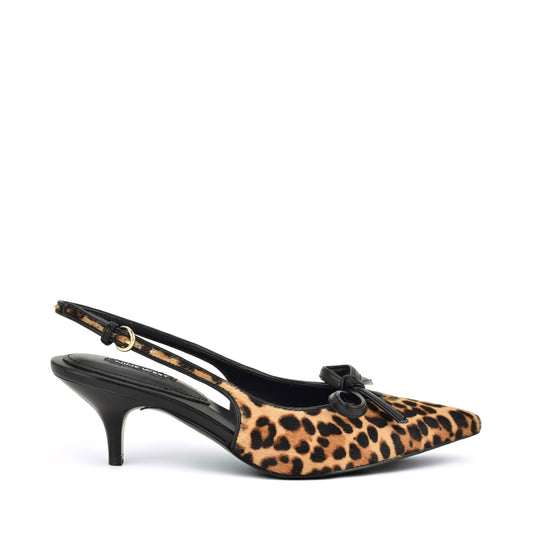 Lyrical Bow Slingback Pumps