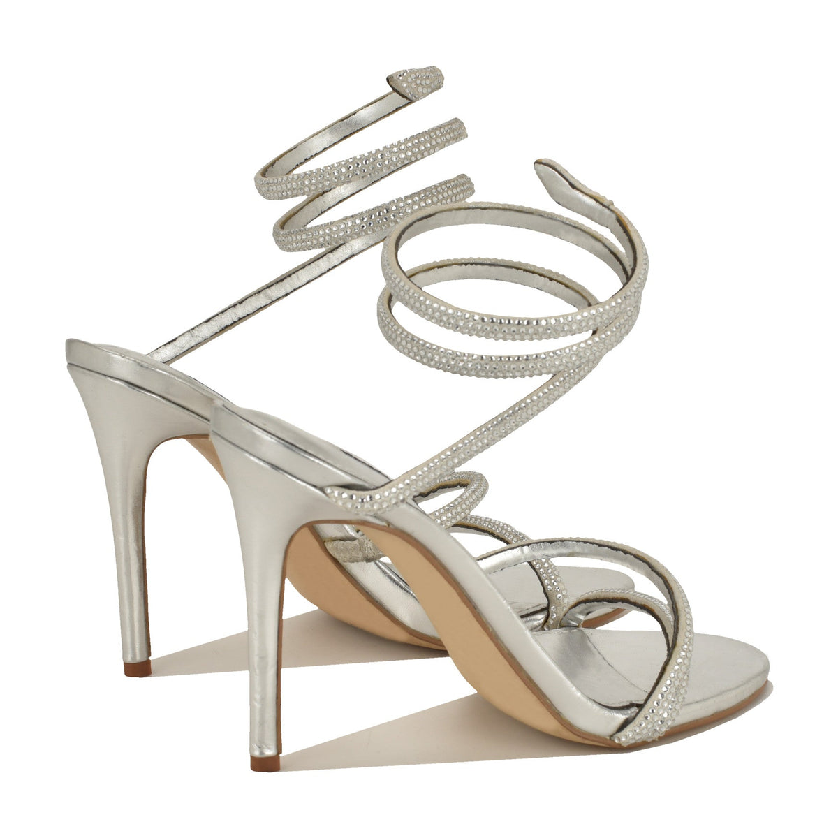 Maskil Ankle Wrap Heeled Sandals