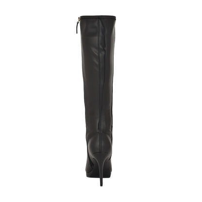 Quizme Platform Leather Boots