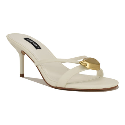 Ernise Heeled Mule Sandals