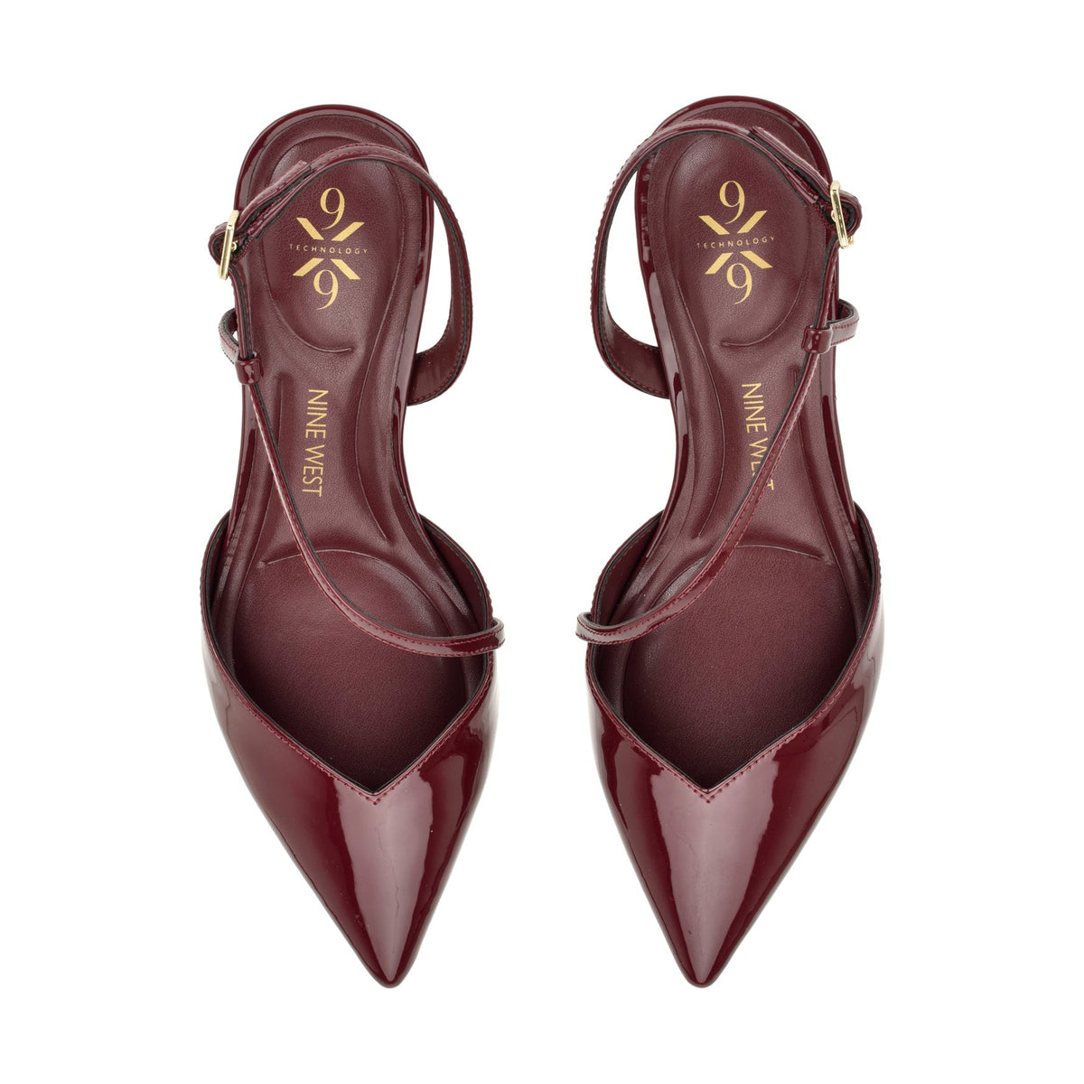 Kamon 9x9 Slingback Pumps