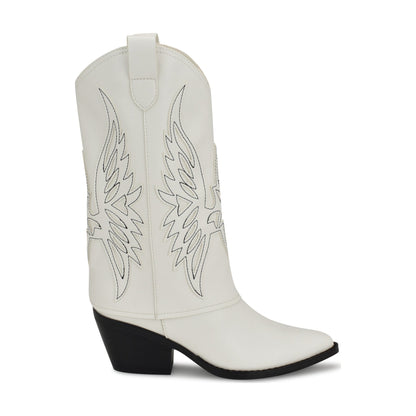 Ringer Detailed Western Boots
