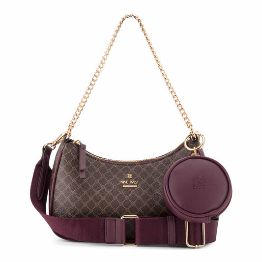 Luela Convertible Shoulder Crossbody Bag Duo with Pouch Gift Set