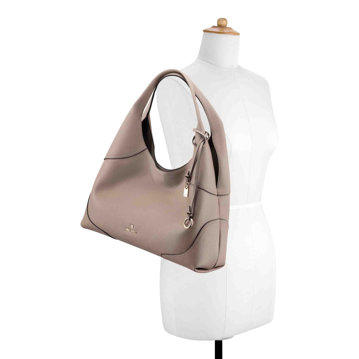 Allie Triple Compartment Shoulder Bag