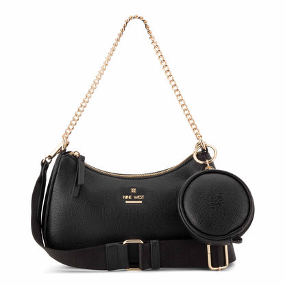 Luela Convertible Shoulder Crossbody Bag Duo with Pouch Gift Set