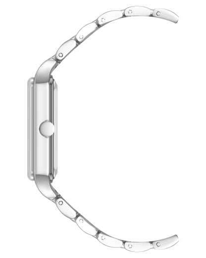 Vintage-Inspired Metal Bracelet Watch