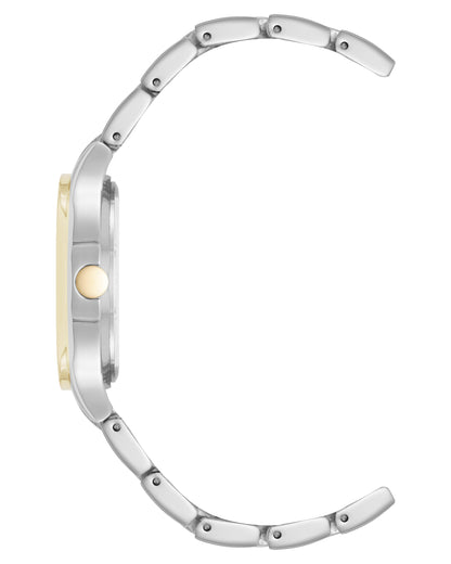 Round Link Bracelet Watch