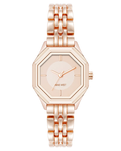 Timeless Octagonal Case Bracelet Watch