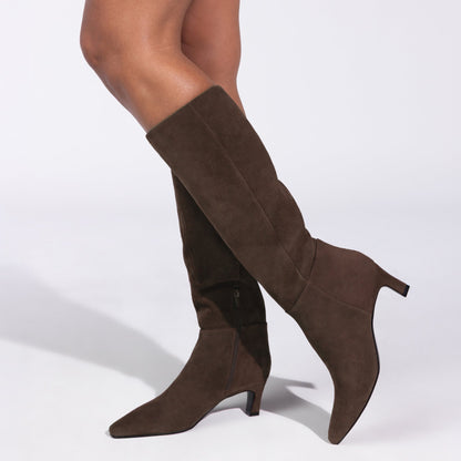 Paulene Knee High Leather Boots