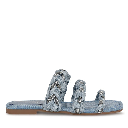 Qazz Flat Slide Sandals