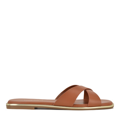 Edeny Flat Slide Sandals