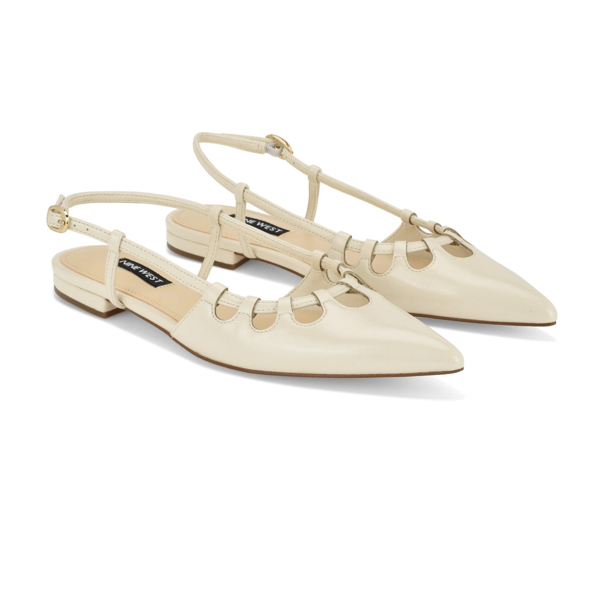 Harra Cutout Slingback Flats
