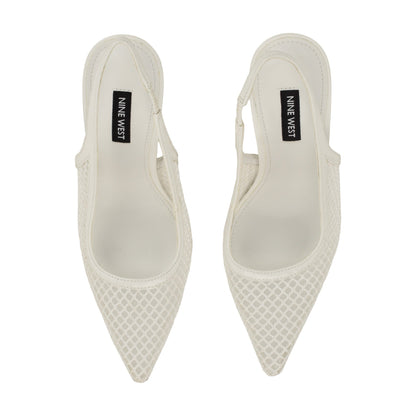 Jermain Mesh Slingback Pumps