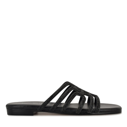 Timy Embellished Flat Sandals