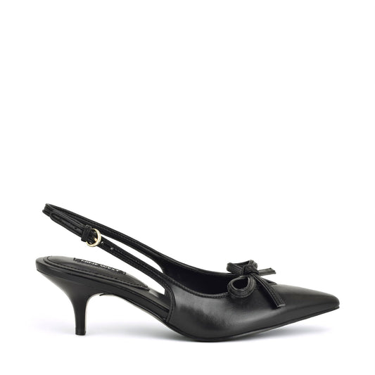 Lyrical Bow Slingback Pumps