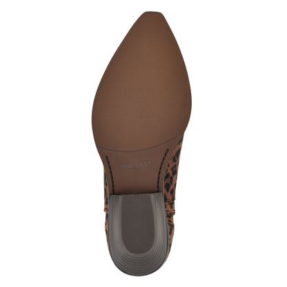 Abreve Western Leather Booties
