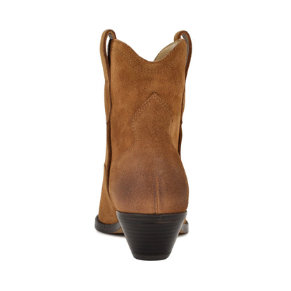 Abreve Western Leather Booties