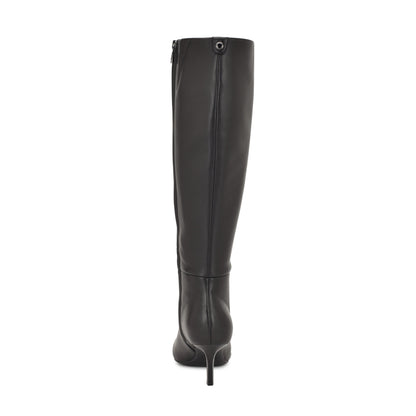 Kimdee 9x9 Knee High Wide Calf Leather Boots