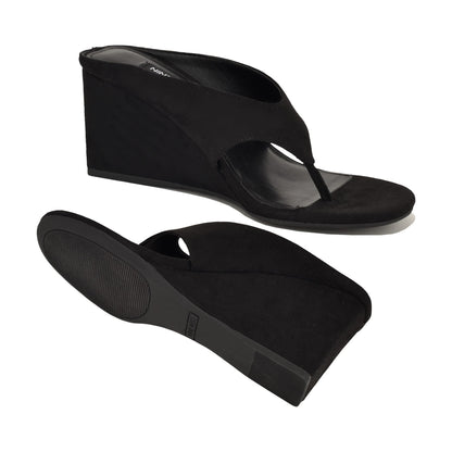 Jadde Thong Wedge Sandals