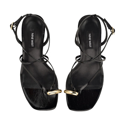 Mays Strappy Kitten Heel Sandals