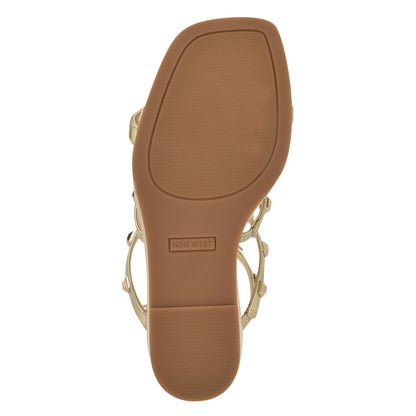 Sardis Studded Wedge Sandals