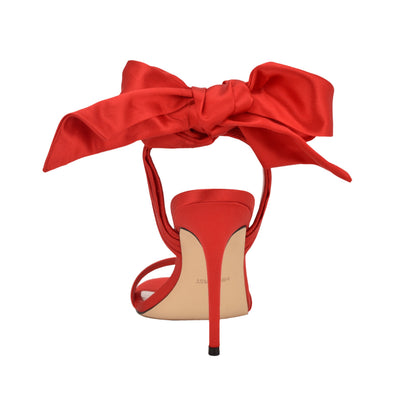 Marilyn Monroe M-Monroe Ankle Wrap Satin Sandals